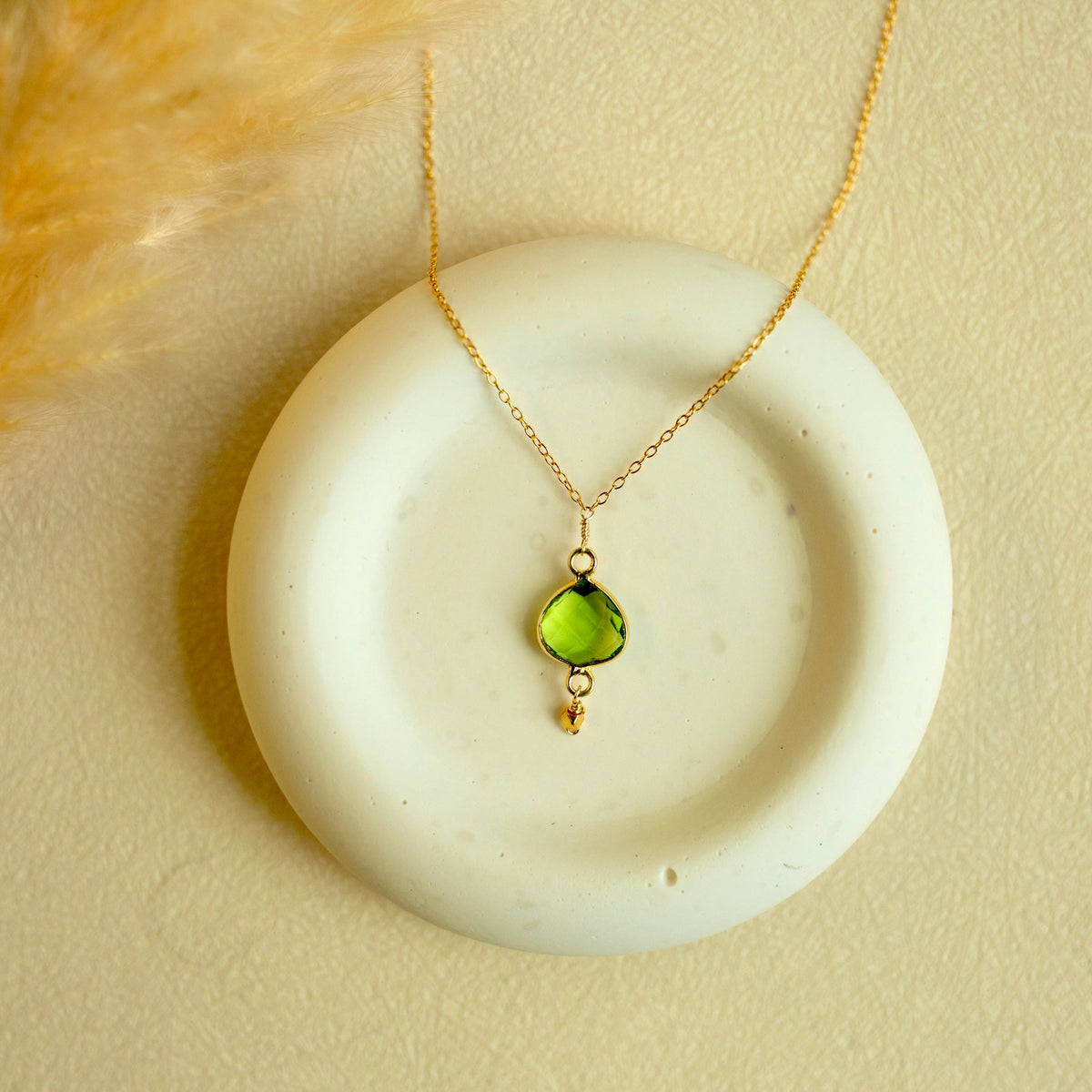 Pendant necklace handmade in the USA — Everlyne